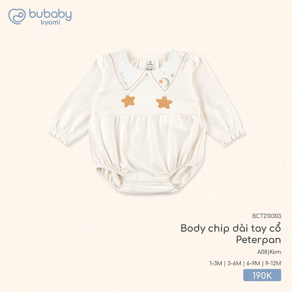 Body chip dài tay cổ Peterpan BCT210303