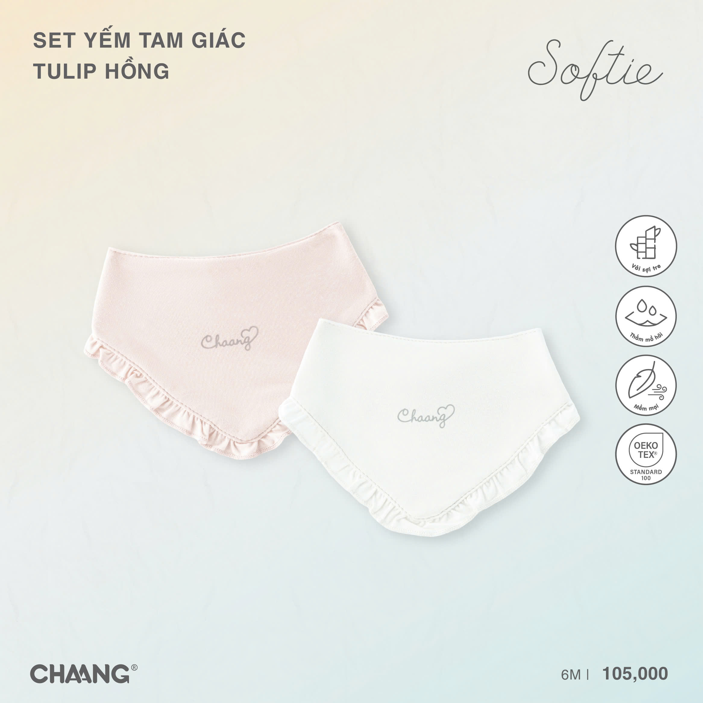 Set yếm tam giác Tulip K1GC0426PI