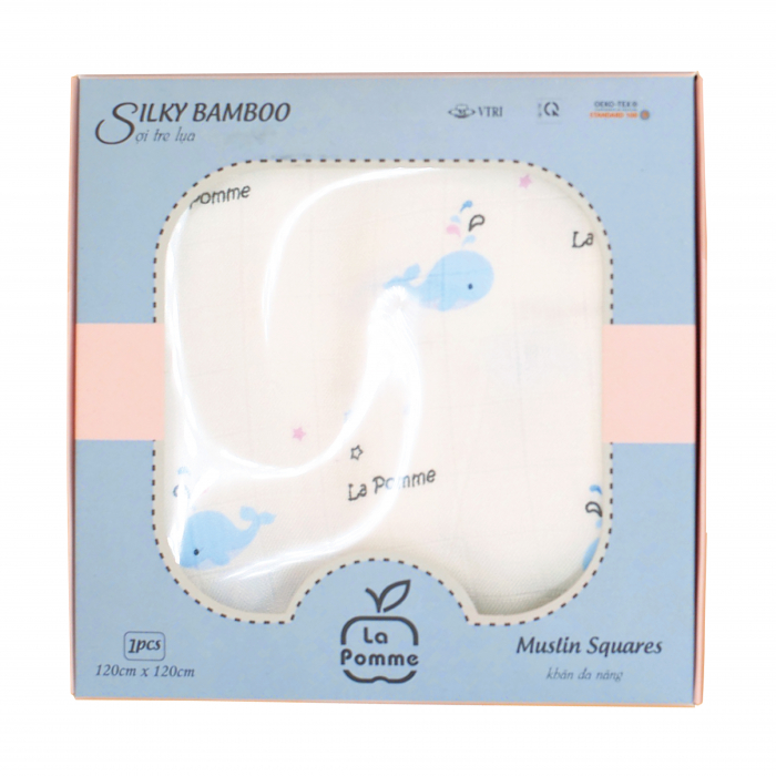 Khăn đa năng sợi tre lụa (120x120) 52914