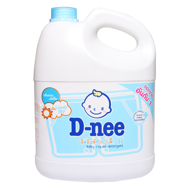 Chai nước giặt DNEE Thái Lan - Xanh dương - 3000ml
