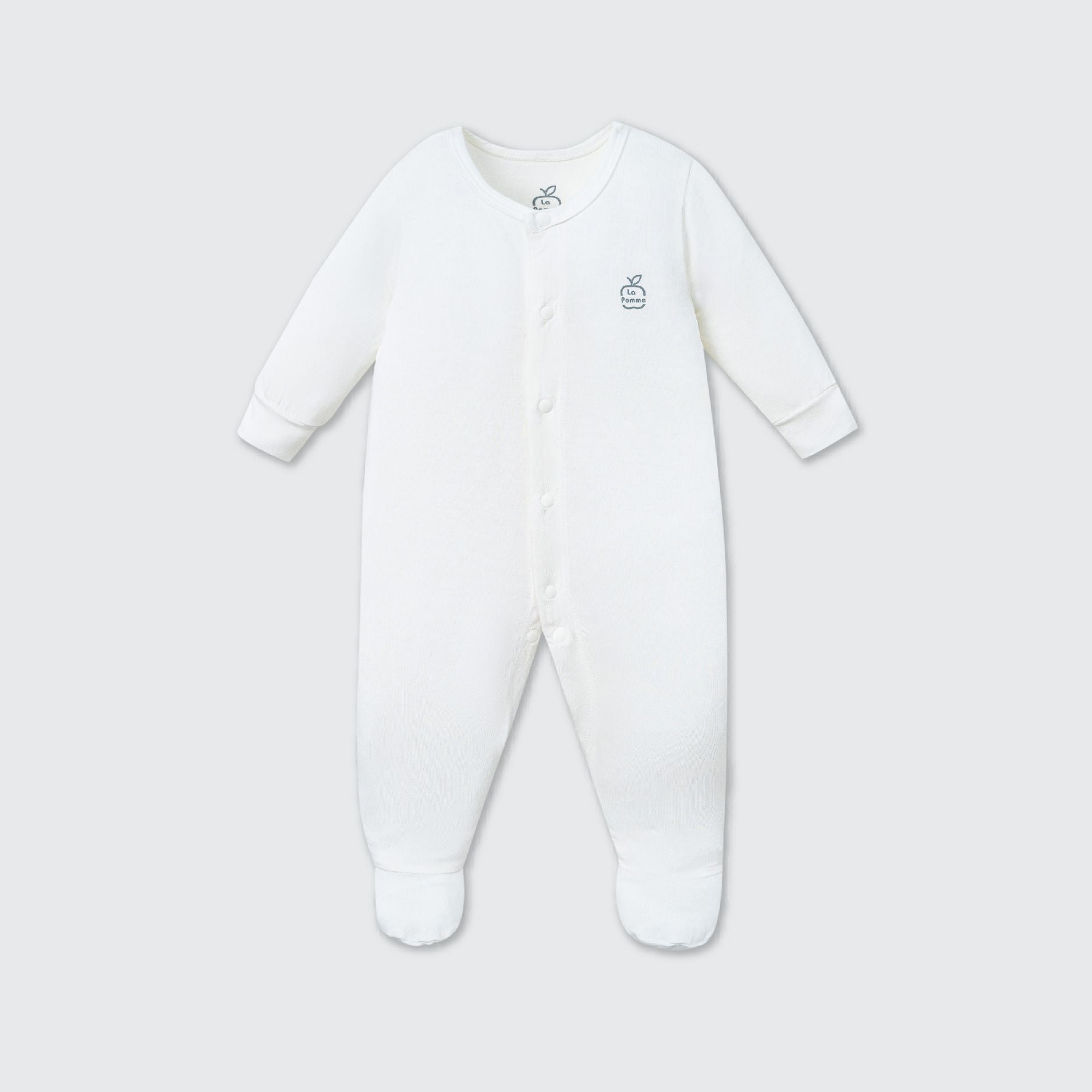 Body dài tay La Pomme mềm mịn (liền tất)