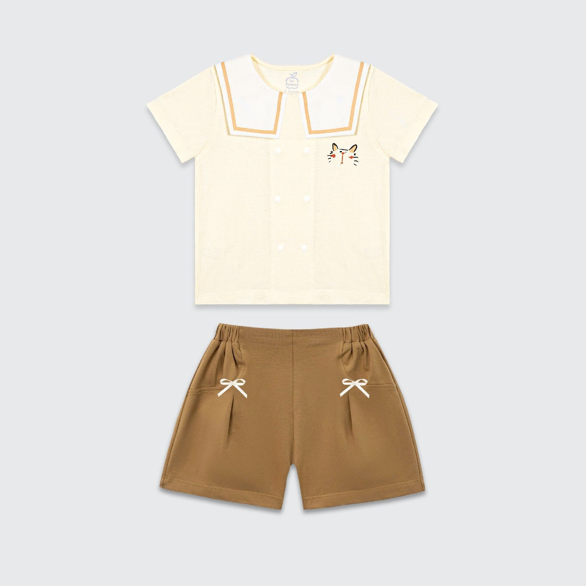 Bộ cộc tay La Pomme Niềm vui mùa hè