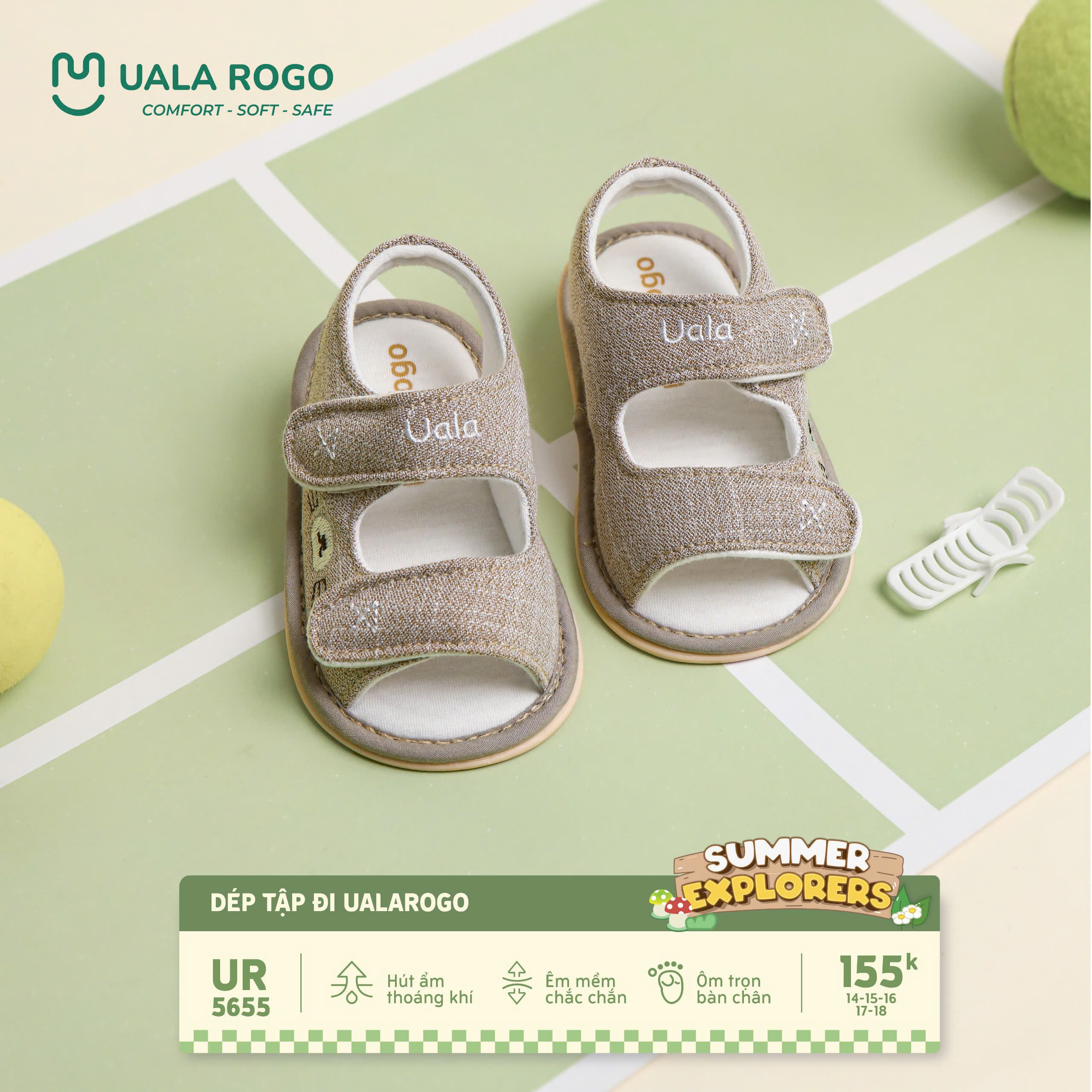 Giày Tập Đi Uala Rogo UR5655