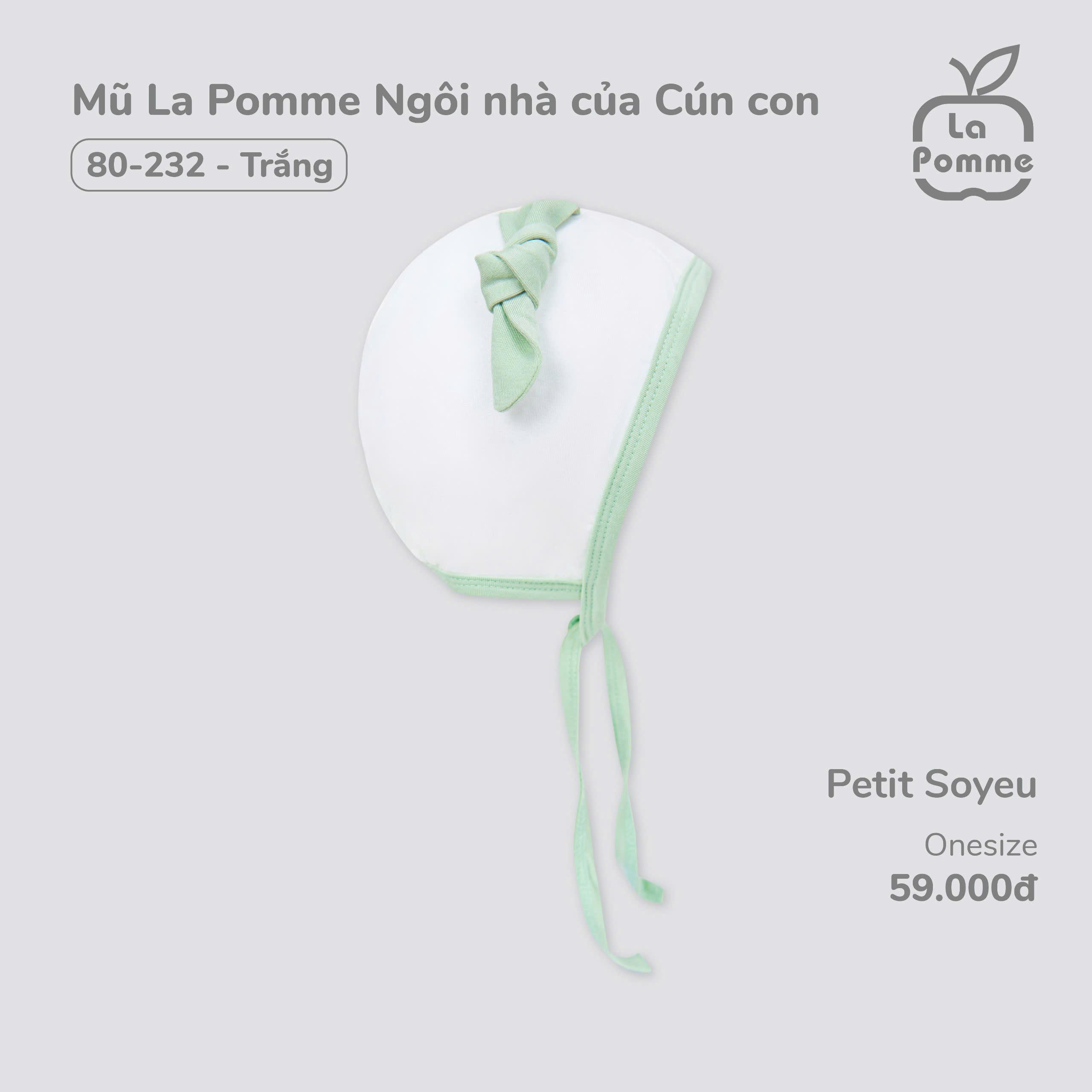 Mũ La Pomme Ngôi nhà của Cún con