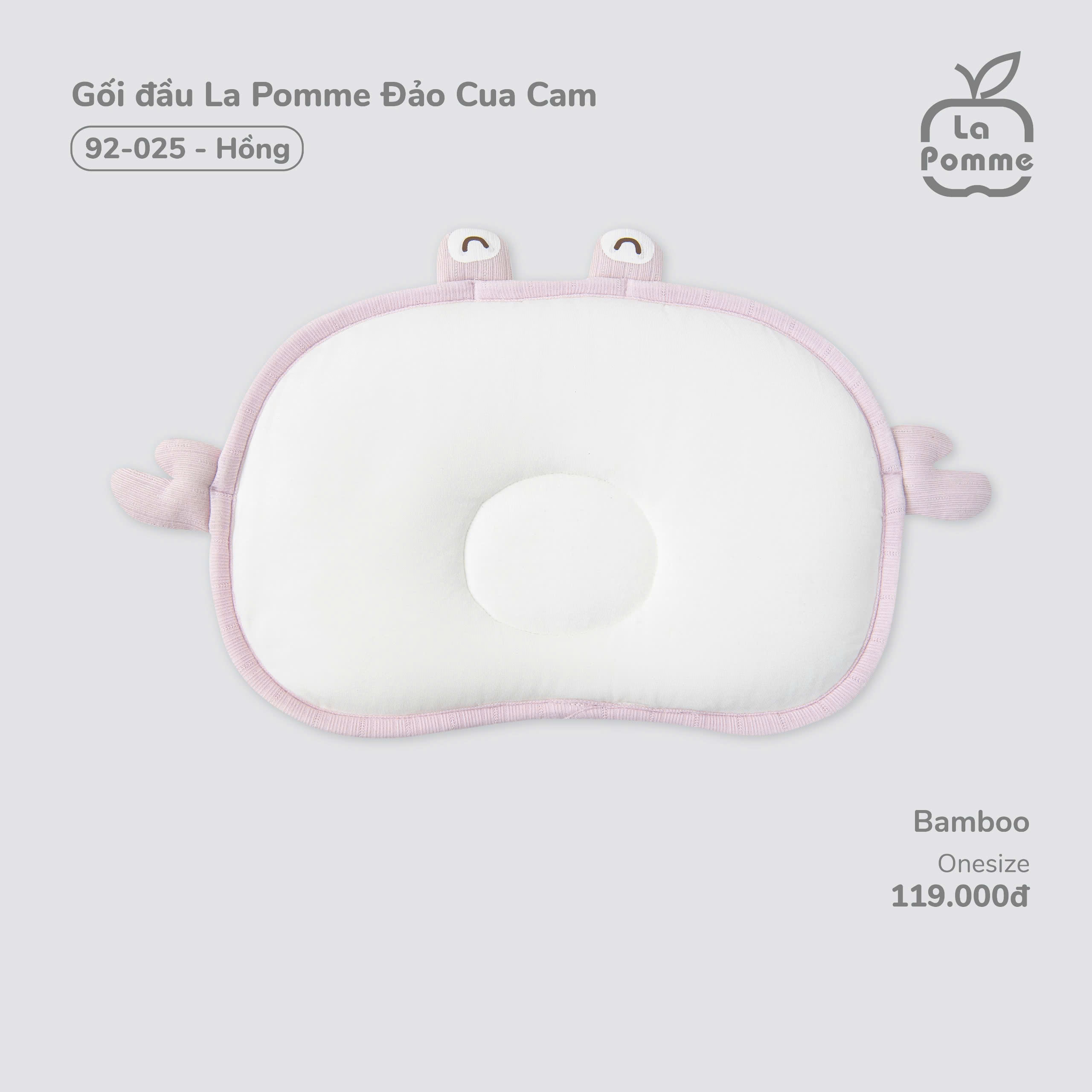 Gối Đầu La Pomme Đảo Cua Cam 92025