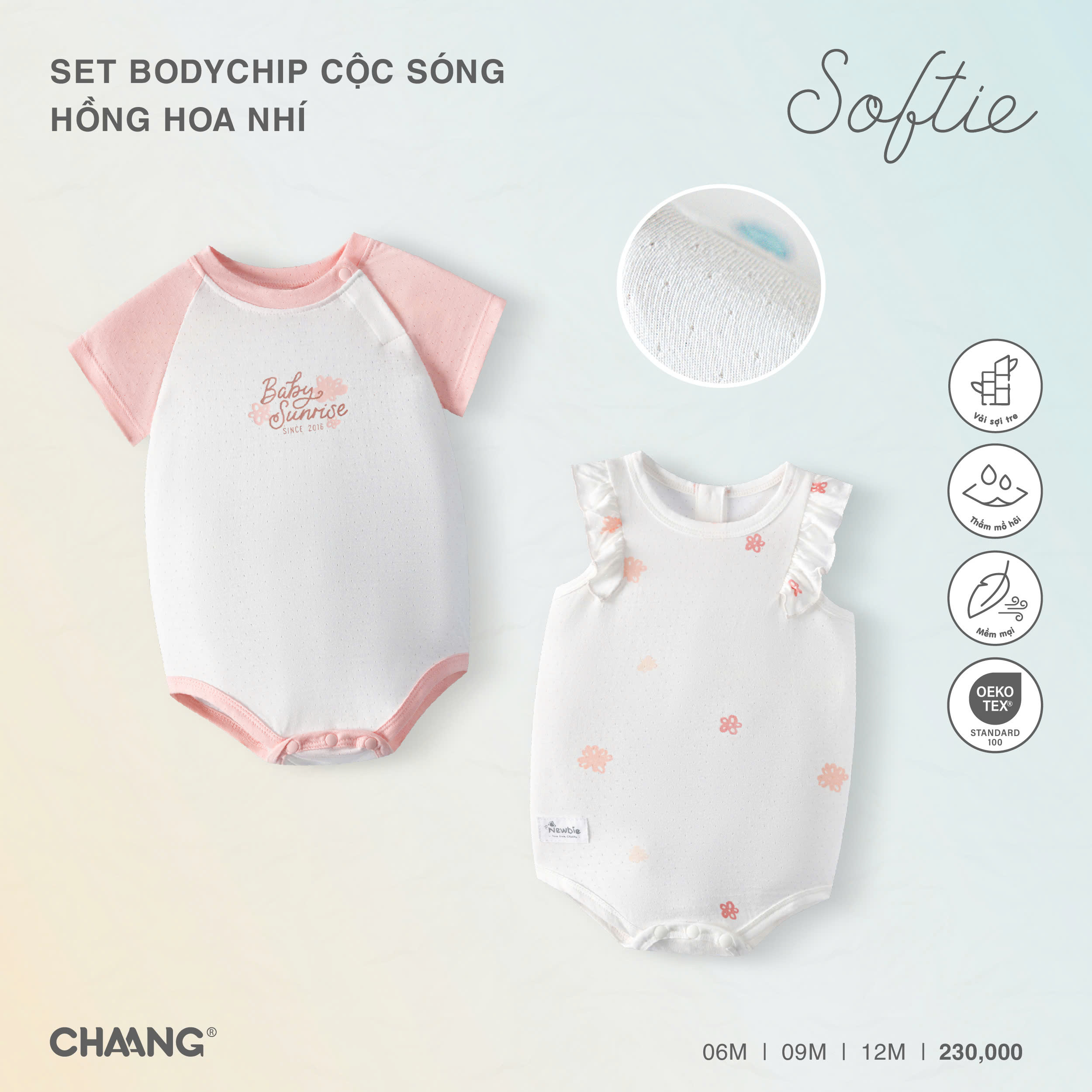 Set Bodychip Cộc Sóng K2GC0625