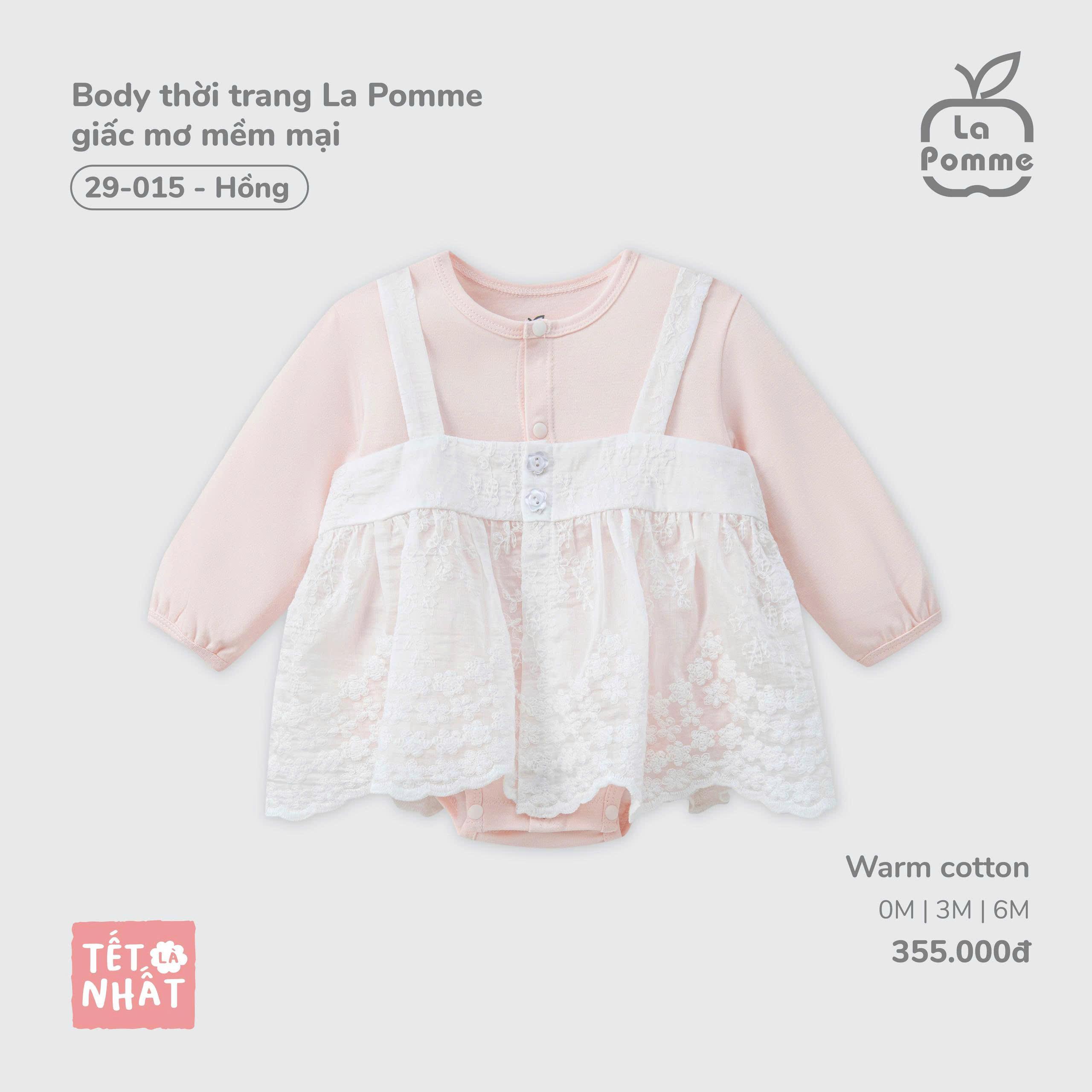 Body thời trang La Pomme giấc mơ mềm mại