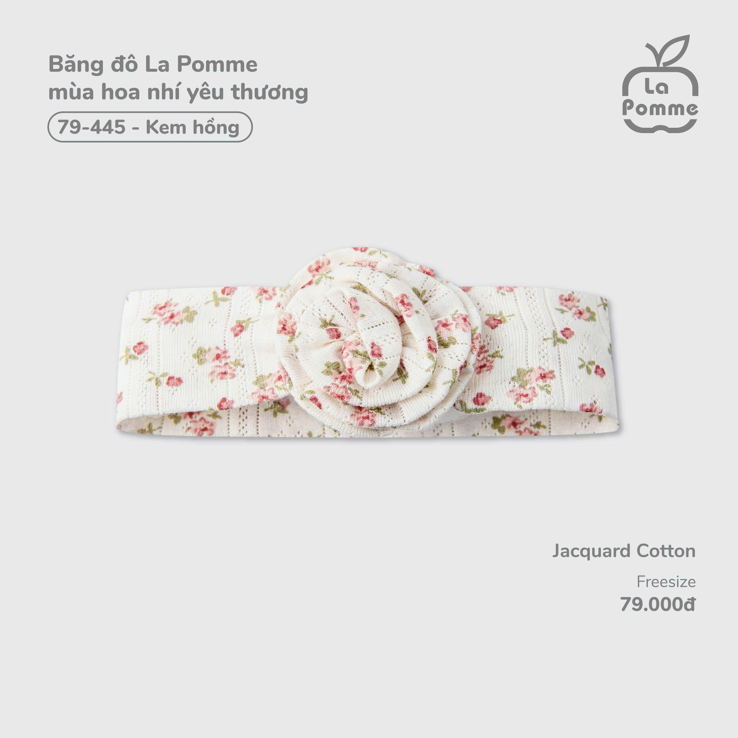 Băng đô La Pomme mùa hoa nhí yêu thương