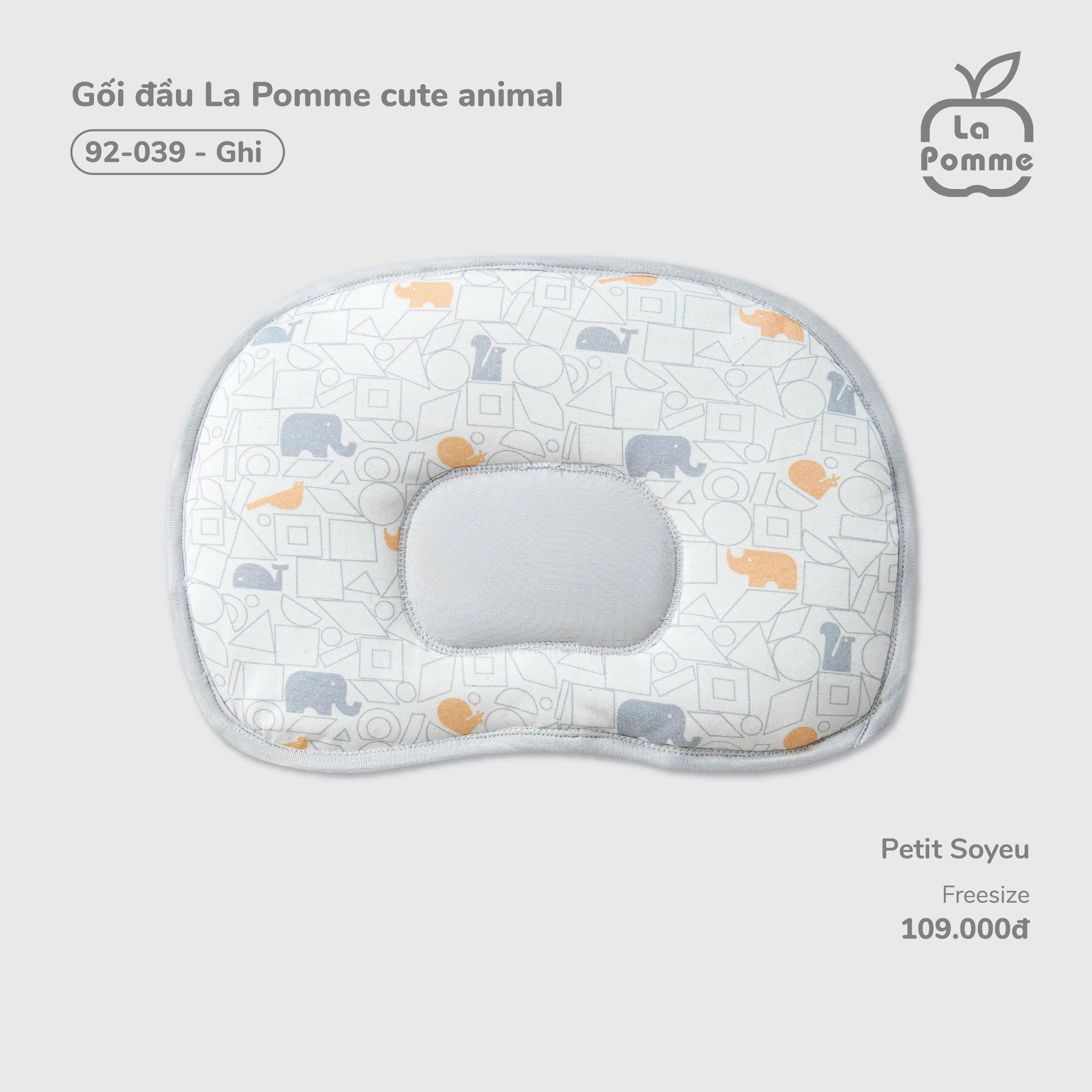Gối đầu La Pomme cute animal