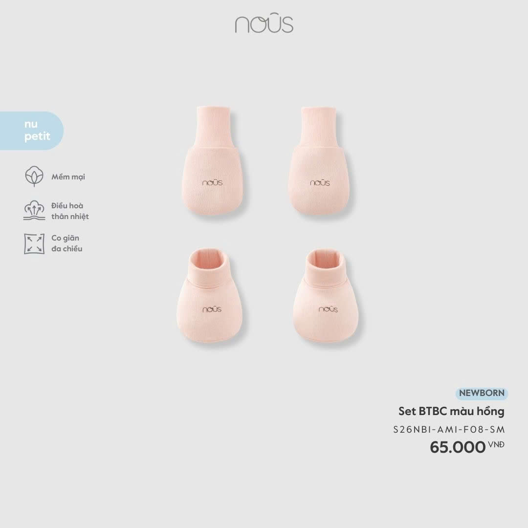Set BTBC màu hồng