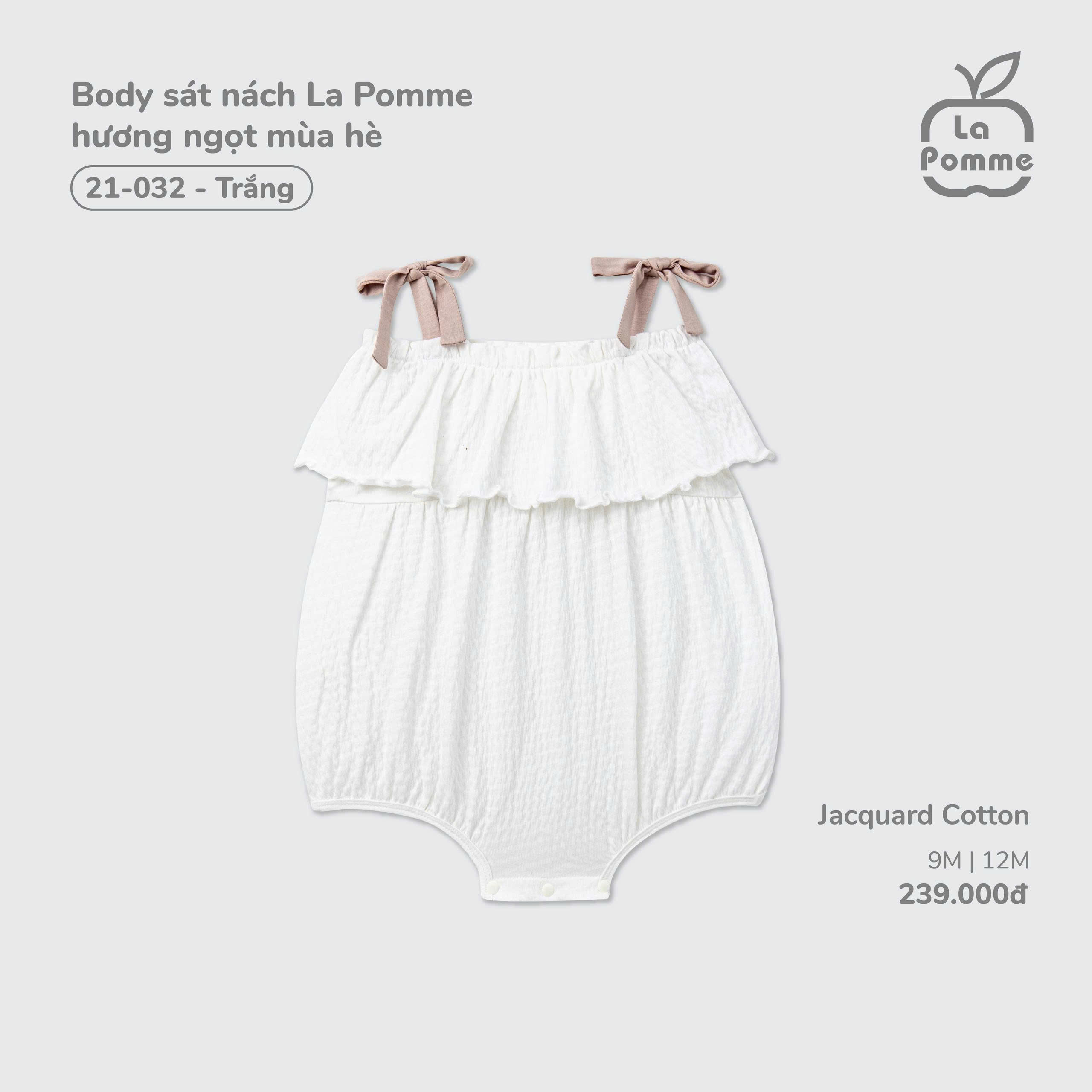 Body sát nách La Pomme hương ngọt mùa hè