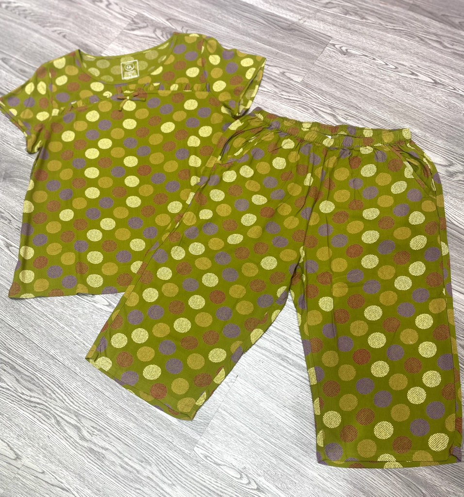 Bộ GK lanh nhung cộc ngố tiền xu GK106