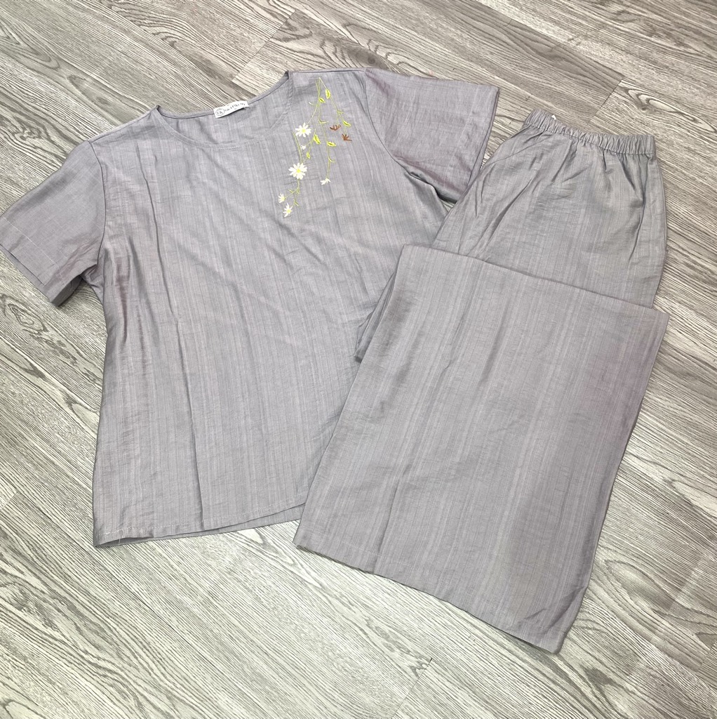 Bộ GK line thêu cộc dài GK91