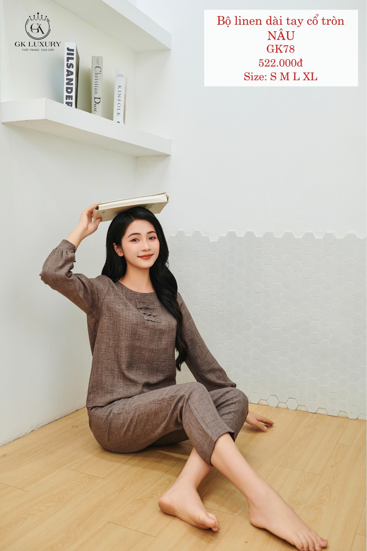 Bộ GK, Linne -daì tay cổ tròn - GK78