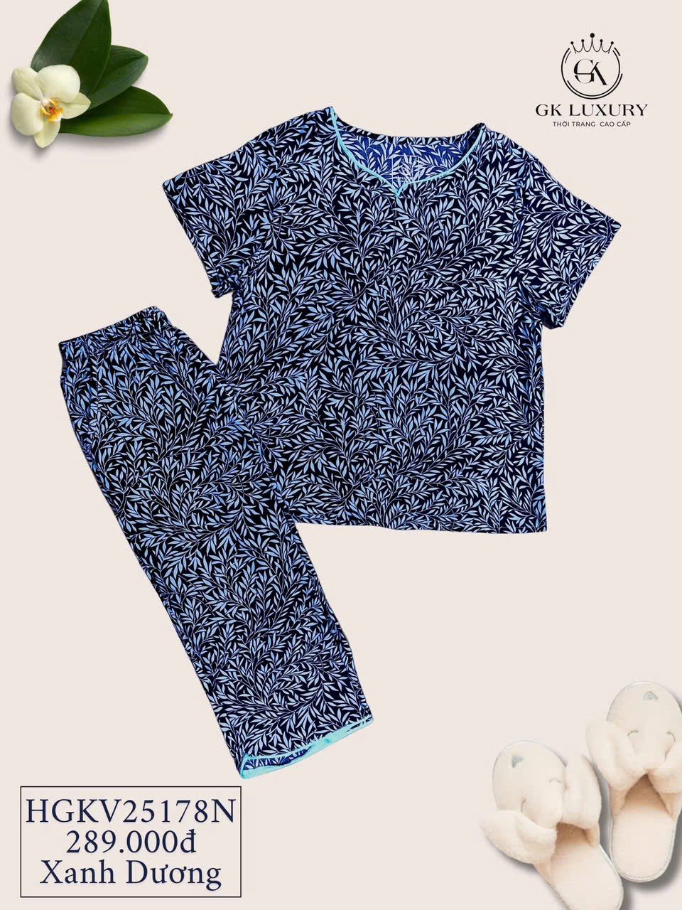 Bộ GK lanh cộc tay QN - GK25178
