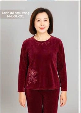Bộ Thu đông nhung tuyết  SP2245