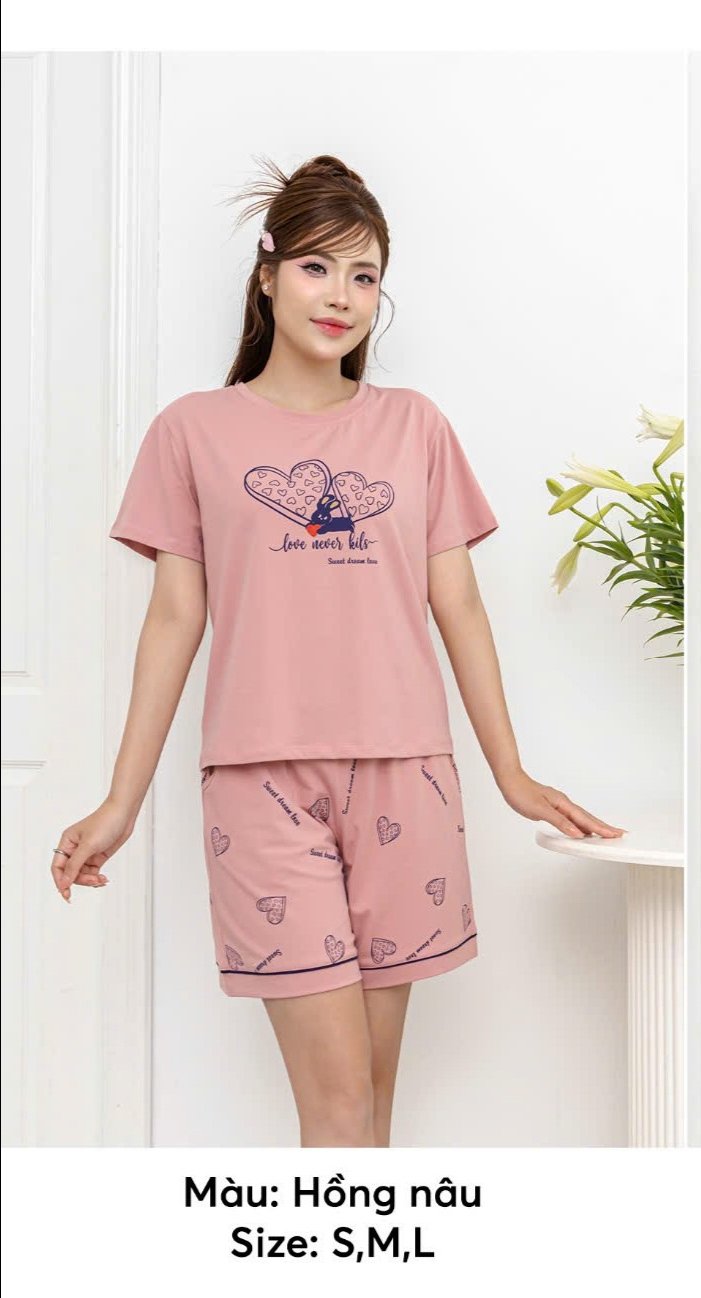Bộ Sun fly cotton Q đùi  - ST9266