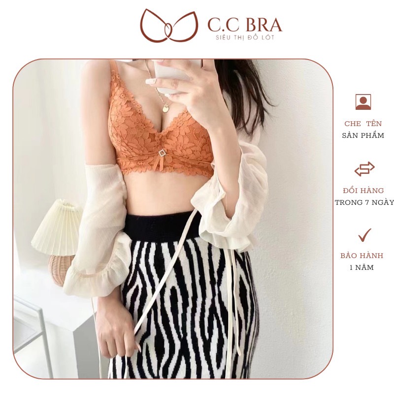 Áo đệm dầy ren 5cm 3567