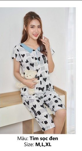 Bộ lanh sunfly quần ngố áo cộc ST8970