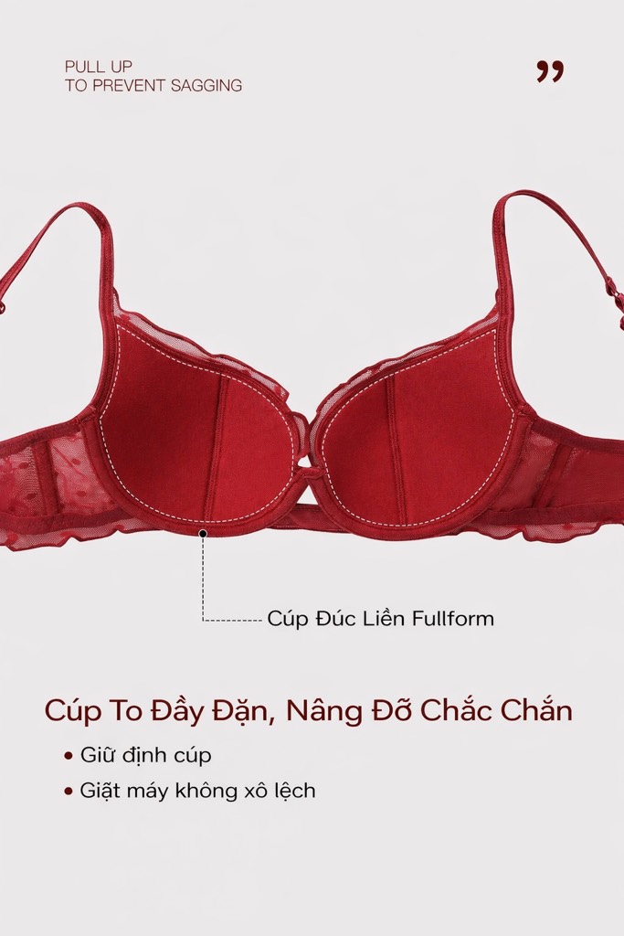 Áo lót đệm mỏng có gọng 8860