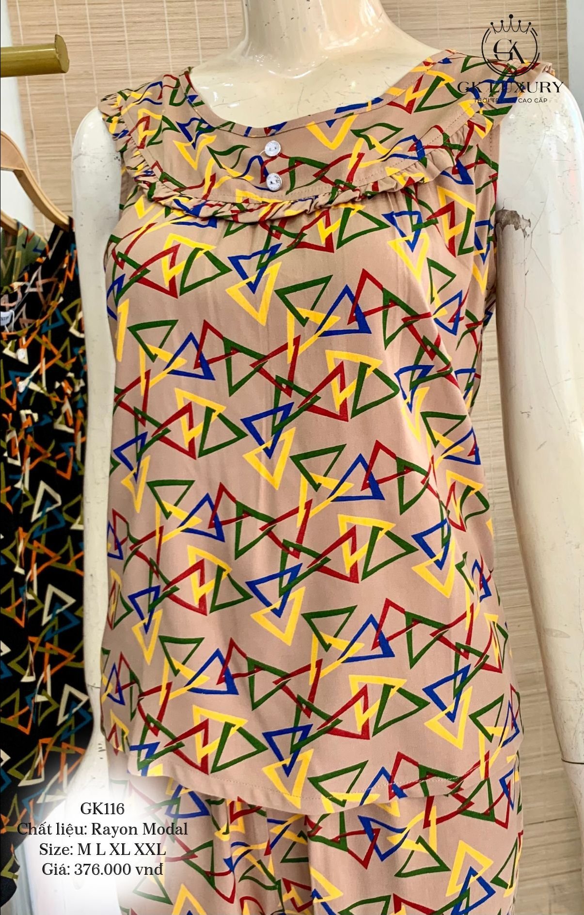 Bộ GK Rayon modal ngố sao GK116