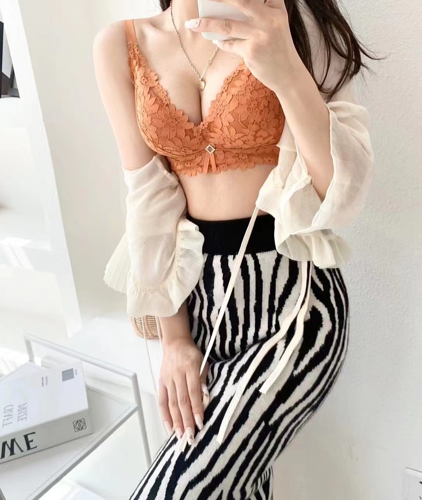 Áo đệm dầy ren 5cm 3567