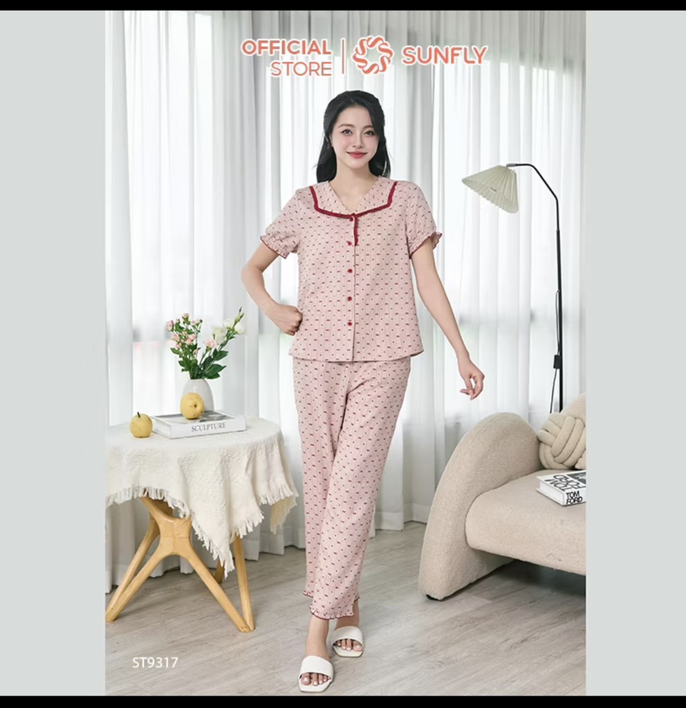 Bộ SunFly đũi vân mây - ST9317