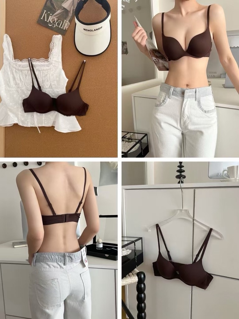 Áo lót không gọng đệm 2cm bản nhỏ