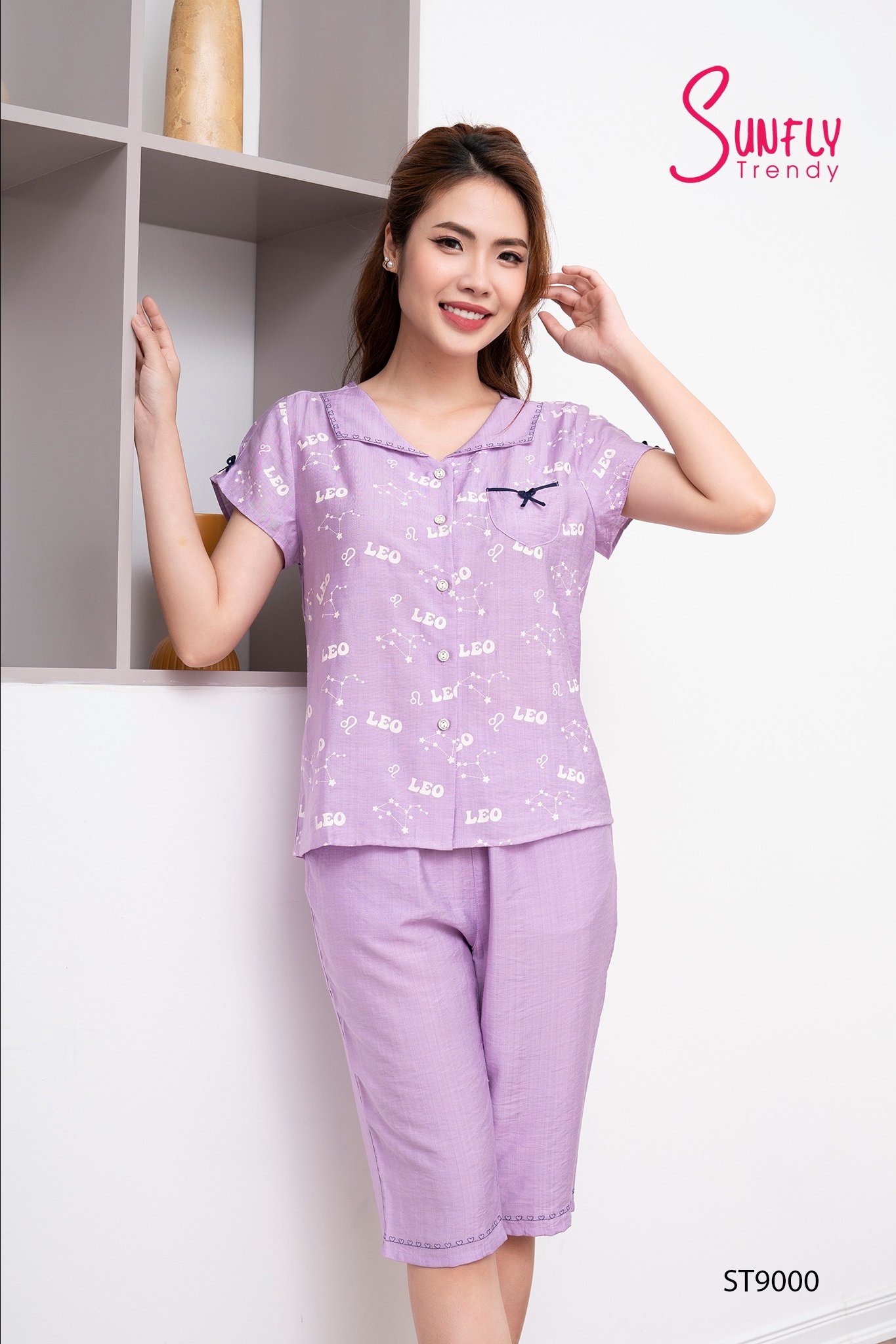 Bộ sun fly, LINNE , Tay cộc, quần ngố -St9000