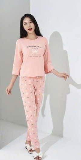 Bộ Sunfly cotton tay lỡ q.dài ST9203