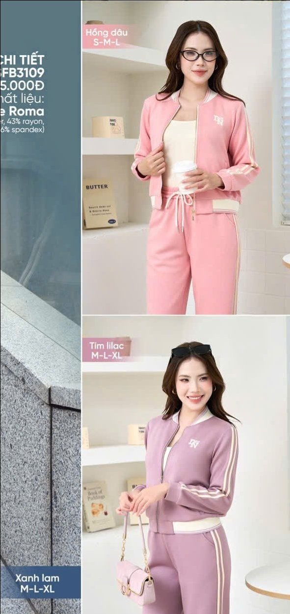 Bộ Sunfly ponte kéo khóa set 3 món - SFB3109