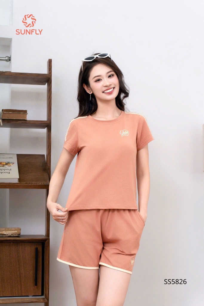 Bộ Sunfly cotton thể thao QĐ - SS5826