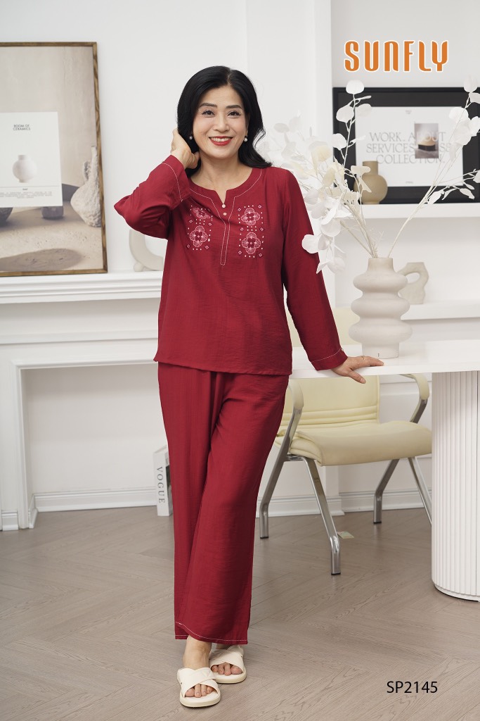Bộ Sunfly linne  QD áo tay dài SP2145