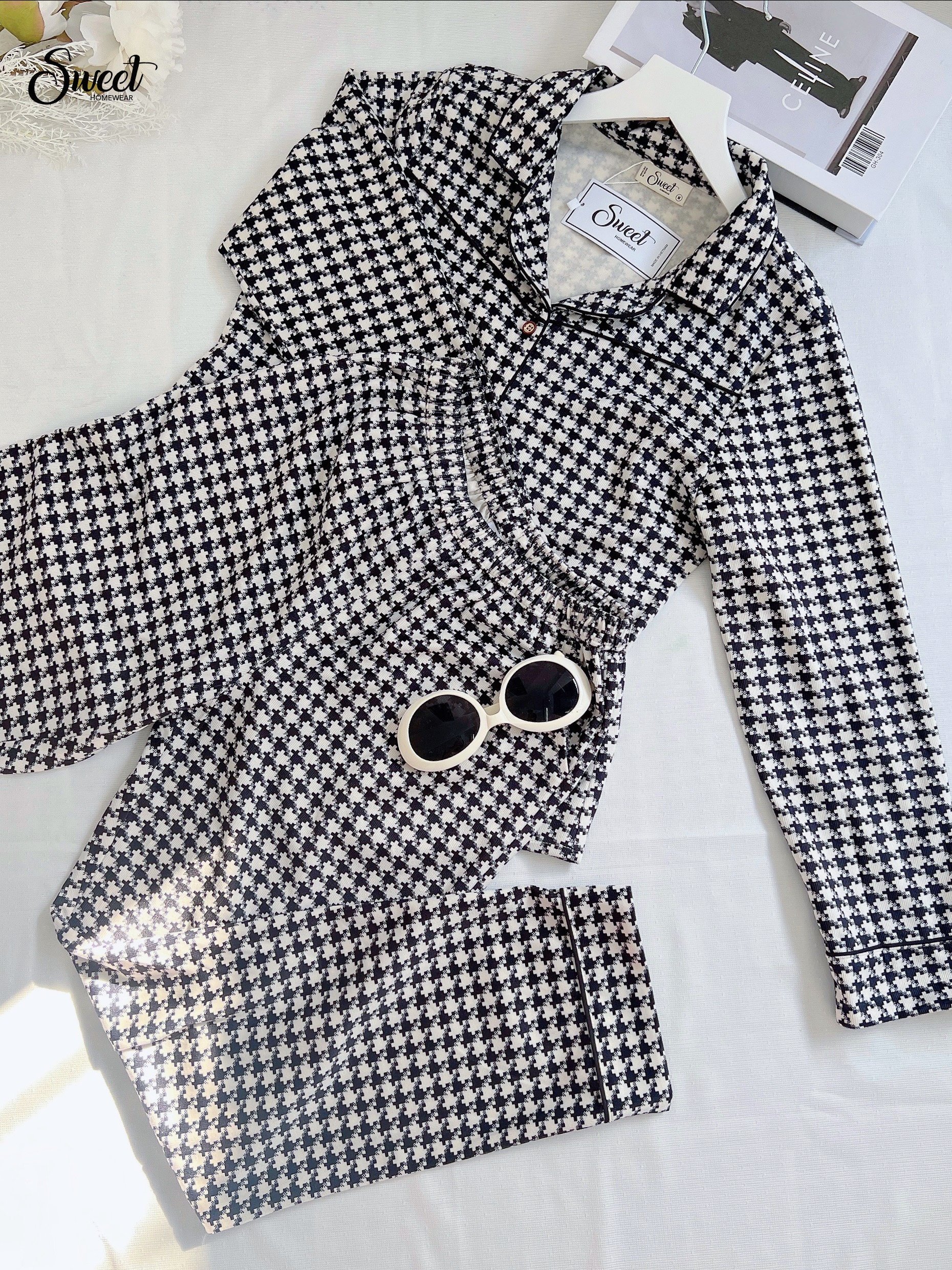 Bộ Sweet Thu đông, nhung tuyết  - F23-419