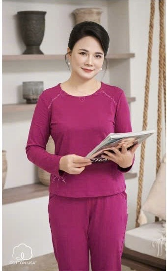 Bộ Sunfly Cotton tay dài ,q.dài  SP2202
