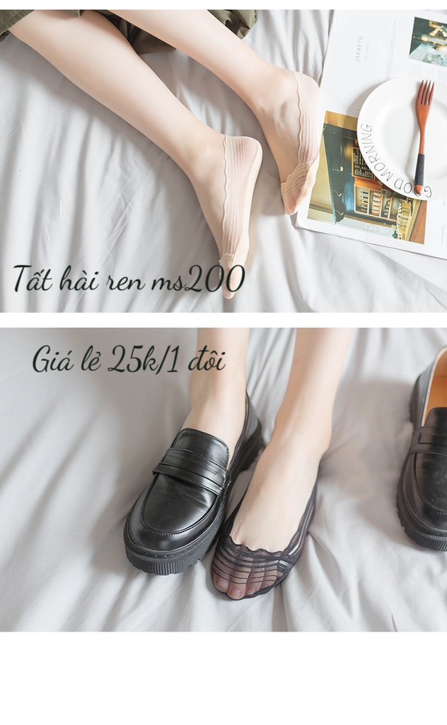 Tất hài nữ chống tuột