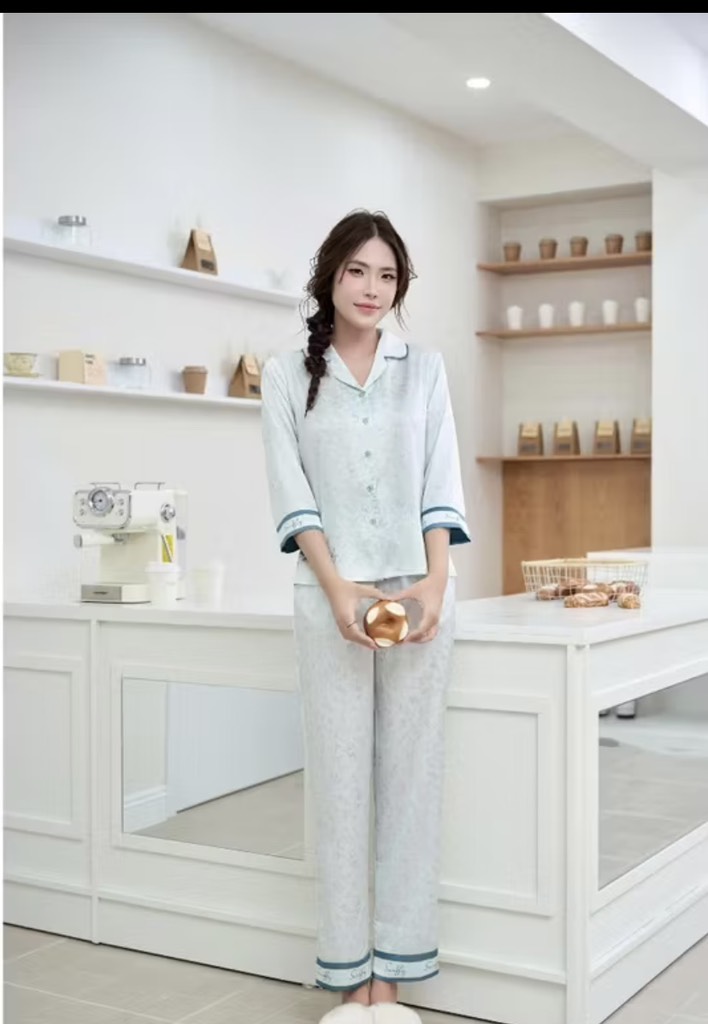 Bộ Sunfly  lụa tay lỡ QD - ST9321