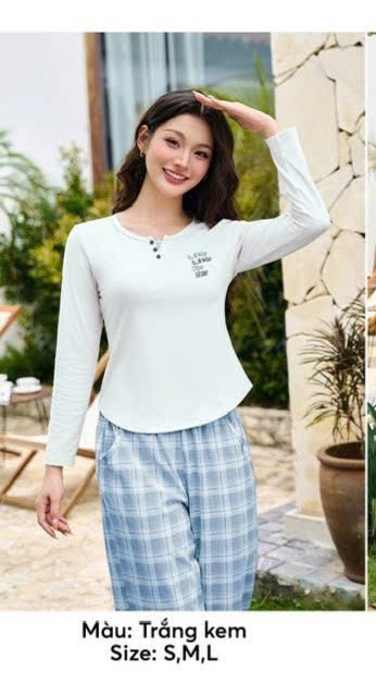 Bộ Sunfly cotton dài - ST9325