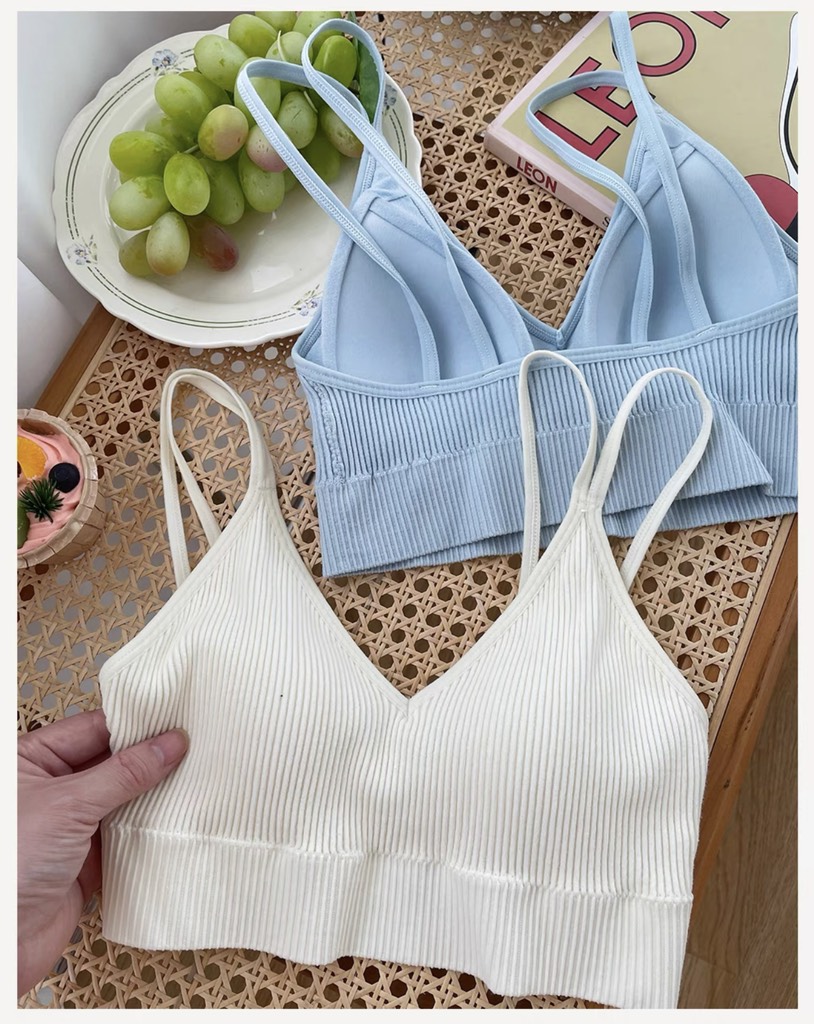 áo bra cotton đệm liền 831