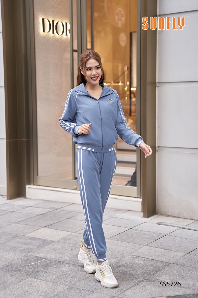 Bộ Sun fly Thể thao-gió kéo khóa SS5726