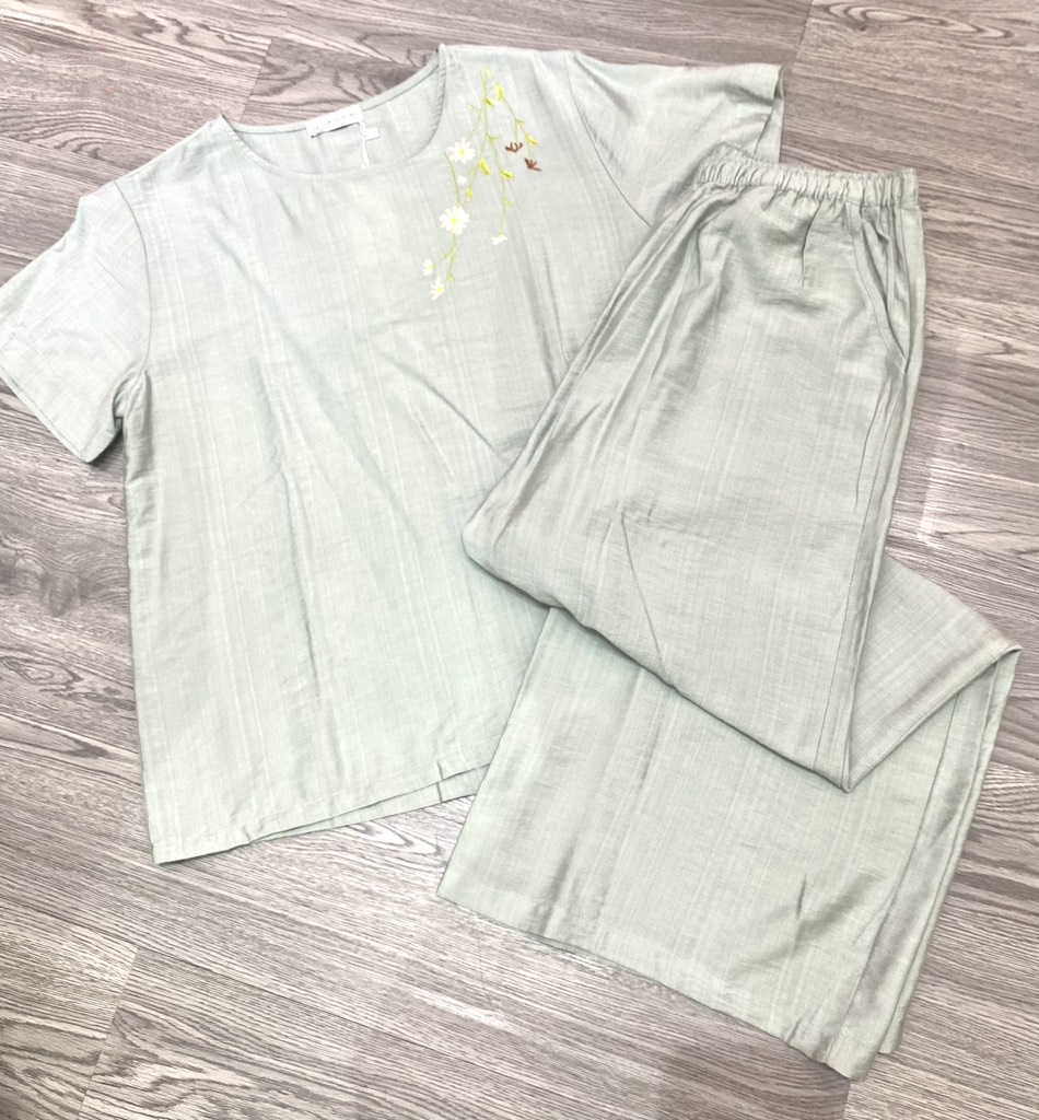 Bộ GK line thêu cộc dài GK91