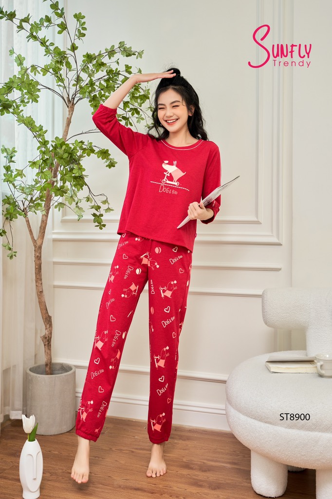 Bộ cotton sunfly ST8900