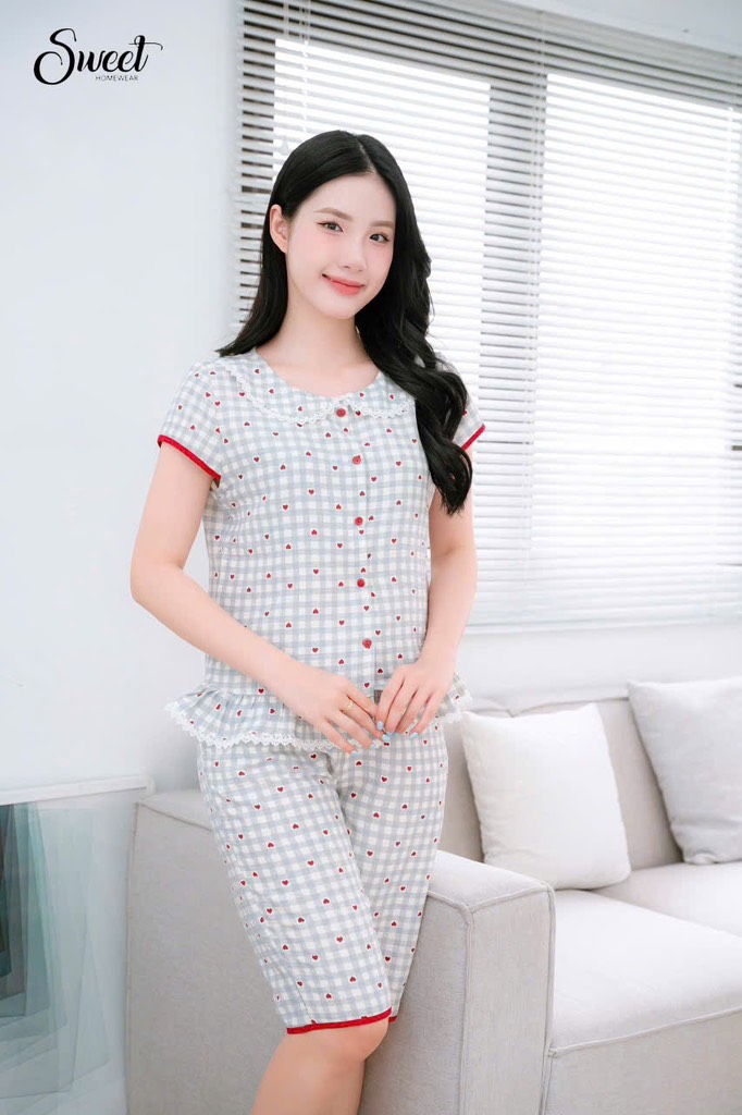 Bộ Sweet đũi QN - S26647