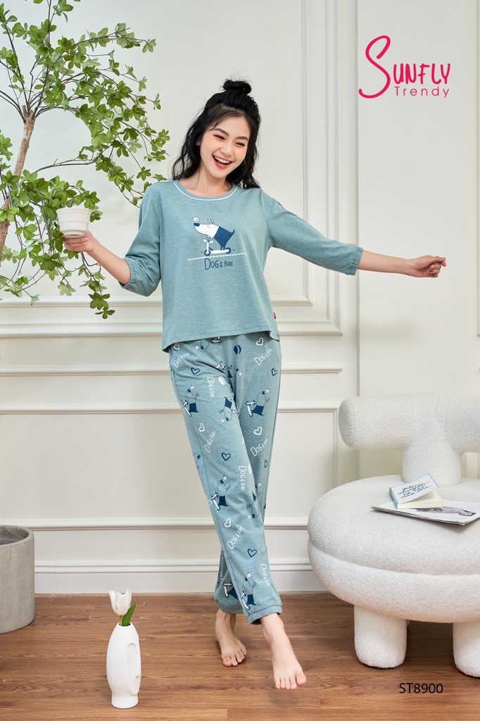 Bộ cotton sunfly ST8900