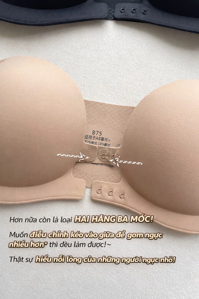 Áo không dây đệm 3cm 5863