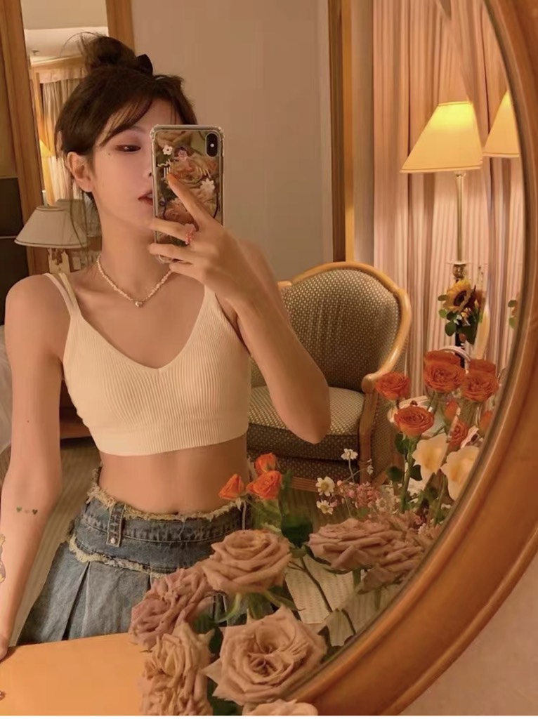 áo bra cotton đệm liền 831