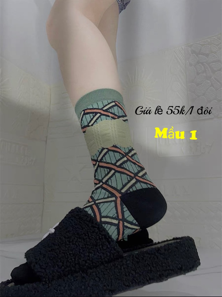 Tất chân kẻ 953