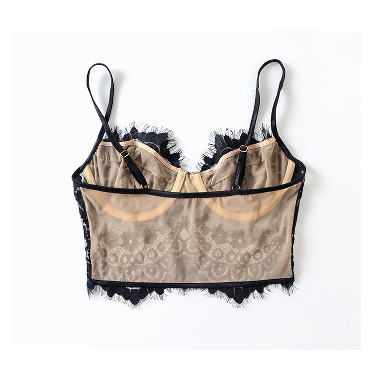 Áo bra croptop ren có gọng 1648