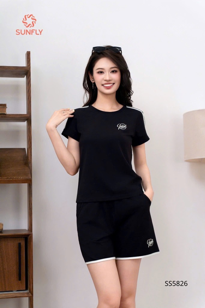 Bộ Sunfly cotton thể thao QĐ - SS5826