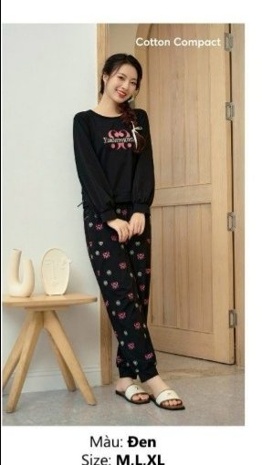 Bộ Sun fly , COTTON  thu đông- ST9111